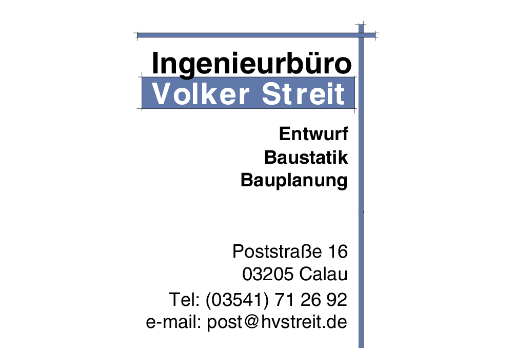 Ingenieurbüro Volker Streit Logo
